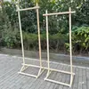 Lujo Ligero Camping Atmósfera de Camping Decoración Soporte para Mástil de Bandera Tela Publicitaria de Madera para Exteriores Marco de Madera Colgador de Tela de Fondo Soporte para Flores