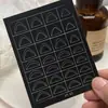 Adesivos para Manicure Francesa Vazados Designs Pintados por Spray Estrela de Cinco Pontas Cruz Laço Decorações para Unhas Venda por Atacado