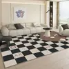 Alfombra Moderna Estilo Ins Oso Violento Sala de Estar Mesa de Centro Dormitorio Alfombra de Terciopelo de Cristal Completo Absorbe Agua, Antideslizante y Fácil de Limpiar