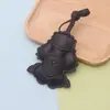 Nuevo Colgante de Perro de Peluche Muñeca de Cuero Decoración de Bolso Llavero Perro de Dibujos Animados de Cuero Sintético Colgante de Mochila