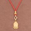Cuerda para Colgante Colgante de Oro Cordón para Colgante Collar de Alta Calidad Cuerda a Juego Oro Buda Cera de Abeja Yu Pei Colgante de Cuello Cuerda para Colgar Cuello