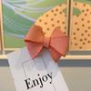 Pinza para el pelo tocado infantil pinza para el pelo lazo tridimensional de gamuza banda de goma hecho a mano accesorios para el pelo de niña bolsa para zapatos material diy