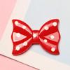 Resina polka dot arco remendo creme cola acessórios telefone móvel shell diy hairpin sapato fivela jóias acessórios atacado