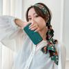 Pañuelo de Seda Estilo Francés Retro Accesorios para el Cabello Banda para el Cabello para Mujer Popular en Internet Estilo ins Lazo Cinta Banda para el Cabello Lazo Banda para el Cabello Lazo Banda para el Cabello
