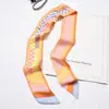 Bufanda Estrecha Pequeña Delgada Estilo Coreano Bufanda Larga Pequeña Biselada Corbata de Sarga Cinta Cinta para el Cabello Versátil para Todas las Ocasiones Mujeres 2020