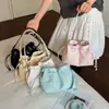 Bolso Bandolera Retro de Gran Capacidad para Mujer 2026 Nueva Moda Bolso de Hombro Sencillo Bolso de Mano para Viajes Bolso Cubo Tejido