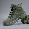 Botas de Senderismo Populares de Gran Tamaño Transfronterizas, Botas de Combate de Campo, Botas de Senderismo, Botas de Entrenamiento para Hombre, Botas de Combate del Desierto para Hombre