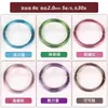 Rollo grande de 100 metros alambre de cobre conservador de color 0.2 mm material de tejido DIY hecho a mano alambre metálico filigrana alambre para enrollar alambre para envolver flor