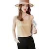 Chaleco de Traje Ajustado Elástico con Cuello de Línea Única para Mujer Verano 2025 Nuevo Estilo Elegante Interior Formal Bajo Top Halter