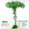 Hojas artificiales, ramas, enredaderas de árbol, hojas falsas, sala de estar, plantas verdes de interior, enredaderas en maceta, flores falsas, enredaderas, decoración de pared de plantas