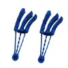 Herramienta de limpieza de persianas para uso doméstico, eliminación de polvo de aire acondicionado, paño de limpieza de rejillas de aire, desmontable y lavable para aire acondicionado de coche
