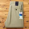 Calça Masculina Luxuosa de Modal com Textura de Algodão de Alta Qualidade, Fina para o Verão, Macia, Respirável, Elástica, de Corte Reto, Casual de Negócios