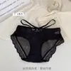 Bragas Sexy de Encaje Estilo Pura Pasión para Mujer con Correas Cruzadas, Malla Transpirable de Satén Fluido, Refuerzo de Algodón Puro, Calzones para Chicas