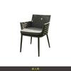 Jardim ao ar livre Villa Pátio Mesa casual e cadeira Varanda ao ar livre Terraço Bar Milk Tea Shop Mesa de corda e cadeira