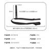 Correa para Caña de Pescar Correa Elástica para Caña Cubierta Protectora para Caña Tapa Protectora para Caña Portátil Integrada Antideslizante Alta Elasticidad Bolsa Protectora para Caña de Pescar