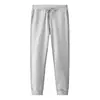 Calça de Moletom Casual de Algodão Puro Personalizada para Homens e Mulheres, Calça Esportiva de Terry 100% Algodão com Cintura Elástica, Calça Jogger Solta para Homens