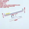 Tubo de lámpara UV de 220V portalámparas de enchufe directo 4W 6W 8W15W 18W 30W36W electrónico T8 soporte de aluminio