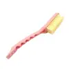 Cepillo para Zapatos Doméstico de Mango Largo, Cepillo Colgante de Plástico para Limpiar Zapatos, Cepillo de Limpieza Plano Multifuncional que No Daña los Zapatos, Cepillo de Limpieza de Cerdas Suaves