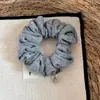 Cor Sólida Lua Branca Tecido Macio Borda Crochê Scrunchie Intestino Grande Acessórios de Cabelo Suave Doce Feminino Anel Intestino Elástico de Cabelo Acessórios de Cabelo
