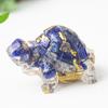 Grava de Cristal Natural Gotas de Pegamento Tortuga Pequeña Linda Decoración para Acuario Accesorios de Escritorio Decoración para Coche