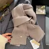 Bufanda Tejida de Lana 100% Pura Azul Islandés de Alta Calidad Azul Leche Coreano para Hombres y Mujeres Bufanda Cálida de Otoño e Invierno Color Sólido