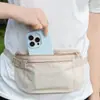 Bolsa para pasaporte, bolsa antirrobo, riñonera para correr, billetera personal para hombres y mujeres, adecuada para viajes al extranjero y deportes, antirrobo, delgada e invisible