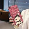Ideal para capas de celular Xiaomi, porta-moedas e cartões, textura de desenho animado em toda a borda, porta-cartões divertido com grafite, cartão de identificação fofo para animais de estimação.
