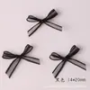 Decoraciones para Uñas con Moños de Organza, Accesorios para Uñas de Encaje de Malla de Tela Tridimensional Hada, Accesorios para Uñas con Pedrería Terminados