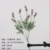Flores Artificiales en Stock: Lavanda, Eucalipto, Hierba de Primavera, Flores Secas Violetas para Decoración del Hogar, Arreglos Florales y Paisajismo
