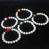 Pulsera de Jade Blanco Oscuro Amor Jade Imitación Jingji Ganso Pulsera de Jade Temperamento Casual Pulsera Dulce de Jade Pulsera de Bienestar Transmisión en Vivo