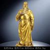 Tongguan Gong Guan er ye grande decoração latão Wu Deus da riqueza casa sala de estar Guan Yu Wu Sheng Guan Gong estátua loja abertura