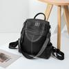Mochila pequena de couro macio estilo coreano 2022, super popular, simples, de grande capacidade, para todas as mulheres, da moda