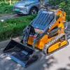 Comercio Exterior Exportación Australia HT320 Cargador Compacto de Orugas Cargador Compacto para Huertos Agrícola Pequeño Cargador Compacto de Neumáticos Fábrica