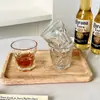 Taza de Vidrio, Taza Octagonal, Taza de Té, Taza de Cerveza, Taza Cuadrada, Copa de Vino Blanco, Copa de Whisky, Taza Transparente Gruesa para el Hogar