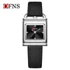 Reloj de mujer Oufanni TEMU, impermeable, diseño de cierre cuadrado de moda, nuevo modelo de importación de lujo ligero, reloj de pulsera de cuarzo