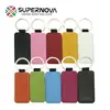 Suministrado directamente por el fabricante: Llaveros de Transferencia de Calor, Llaveros en Blanco de PU para Sublimación, Accesorios Rectangulares DIY