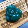 Colgante de Buda de calcedonia blanca hielo, ágata, Buda Maitreya, colgante grande para hombre y mujer, colgante de jade de Buda risueño de gran barriga.