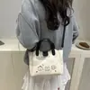 Bolsas Modernas Transfronteiriças para Mulheres Verão 2025 Nova Bolsa de Balde Retro Moderna Transfronteiriça Bolsa Simples de Ombro/Axila