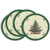 Juego de manteles individuales navideños con patrones navideños, mantel festivo a juego para la decoración del hogar, mantel individual personalizado
