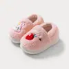 Sapatos de Neve de Algodão Jingqi para Crianças 2026 Novos Outono e Inverno Meninos e Meninas Bebê Forrados com Lã Quentes Antiderrapantes Peludos