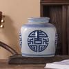 Jingdezhen Novo Estilo Chinês Vaso de Cerâmica Vaso Decorativo Ornamentos de Cerâmica Acessórios para Casa Vaso Antigo Hidropônico Bule de Chá