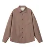Nueva camisa de manga larga para hombre, hecha de tela lyocell Tencel transpirable y cómoda que imita al lino, con cuello camisero y disponible en tallas grandes, color liso