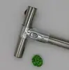 Clip de fijación de tubería de 4 minutos conector en T para tubería redonda de 20 mm sujetador apretado conector para accesorio de tendedero