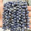 8*12mm olho de tigre pedra ágata vermelha seção do furo transversal rodada gota de água hairpin borla artesanal DIY jóias acessórios atacado