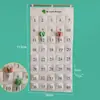 Bolsa de almacenamiento para cuerda de saltar de jardín de infantes Bolsa de almacenamiento para colgar en la pared del aula Bolsa de almacenamiento para toalla de sudor Lienzo de clase escolar Bolsa colgante para teléfono móvil y artículos varios