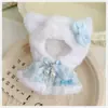 Corpo de estrela-do-mar de 10 cm Circunferência do corpo Nunu Circunferência Keke corpo de ataque profundo ataque corporal 10cm-17cm boneca de algodão xale de gato com estampa de leopardo