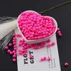 Pérola de Imitação ABS 6mm Alto Brilho Colorida Furo Reto Contas Soltas DIY Pulseira Colar Artesanal Material para Miçangas Acessórios
