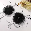 Super Hada Estilo Antiguo Borla de Perla Pluma Pedrería Malla Flor DIY Accesorios para el Cabello Sombrero Ropa Accesorios Accesorios Venta al por Mayor