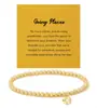 Pulsera Popular Transfronteriza de Amazon con Lazo y Perlas Doradas con Diseño Único de Moda Pulsera de Nicho para Mujer