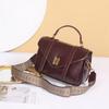 Bolso de cuero para motocicleta primera capa piel de vaca bandolera cuero curtido vegetal retro casual transfronterizo Bolso de mujer bolso de cuero encerado al aceite 88820